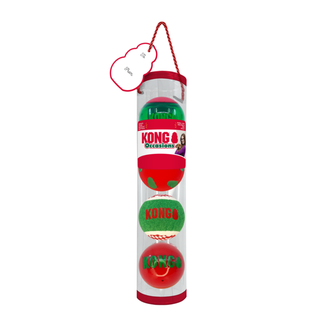 KONG Holiday Occasions Ball Dog Toy - Product Image