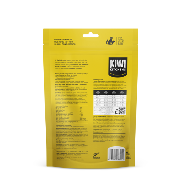 Kiwi Kitchens Chicken Freeze Dried Dog Food - Product Image 15