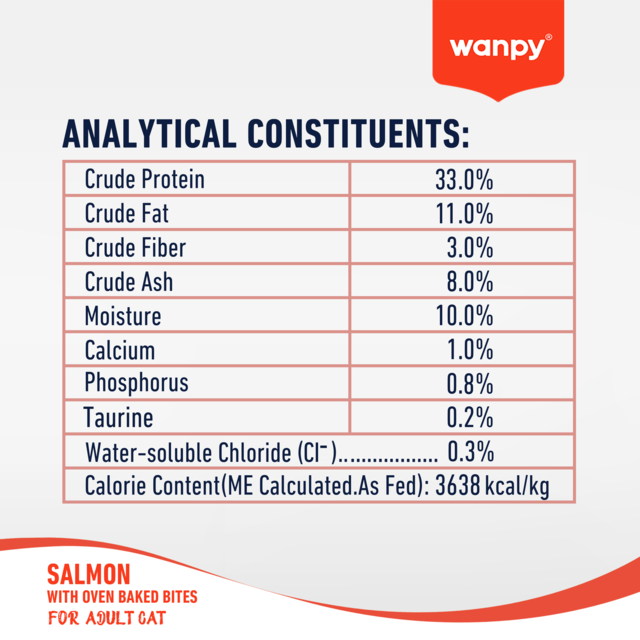Wanpy Grain Free Adult Salmon Recipe Dry Cat Food - Product Image 4