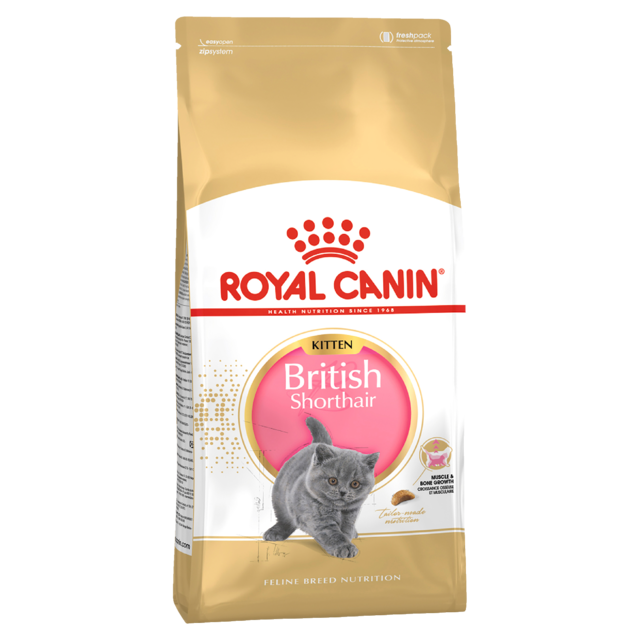 Royal Canin British Shorthair Kitten Dry Cat Food - Product Image 1