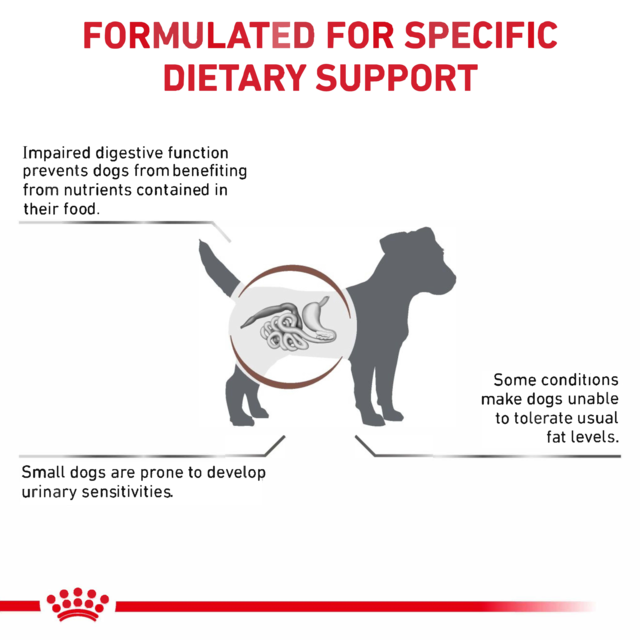 Royal Canin Vet Gastrointestinal Low Fat Small Dog Dry Dog Food - Product Image 1