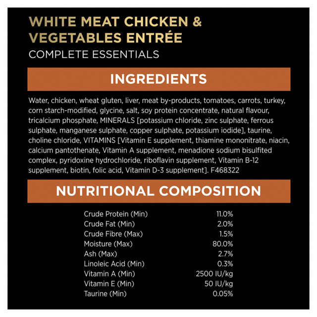 Pro Plan Adult Complete Essentials Poultry Favourites Variety Pack Wet Cat Food  - Product Image 7