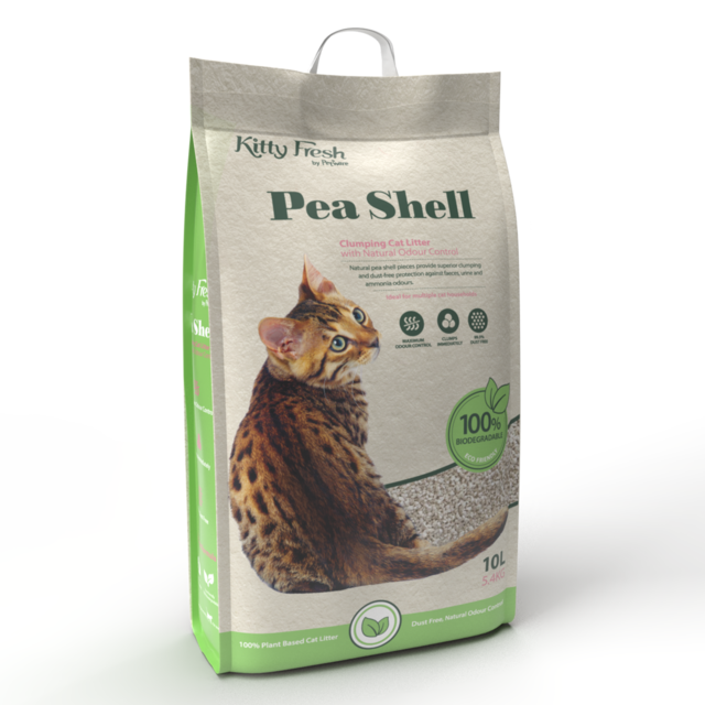 Kitty Fresh Pea Shell Clumping Cat Litter - Product Image 0