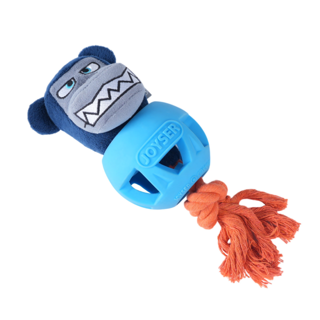 JOYSER Cageball Bear Rubber Ball Dog Toy - Product Image 1