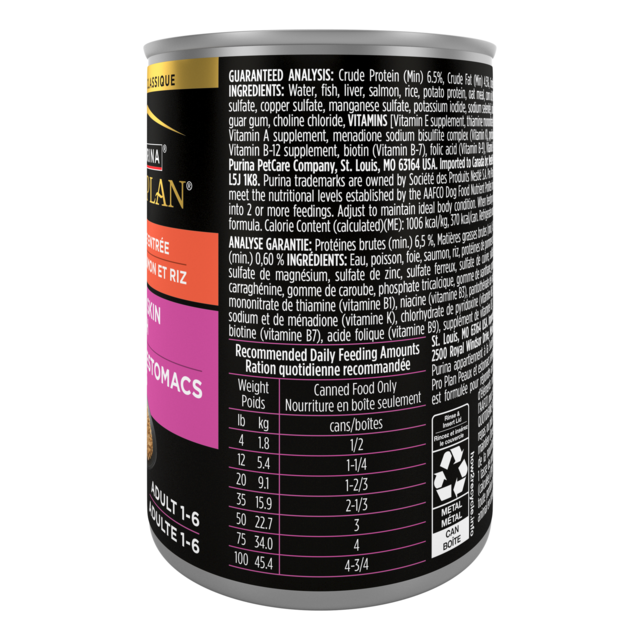 Pro Plan Sensitive Skin & Stomach Wet Dog Food - Product Image 2