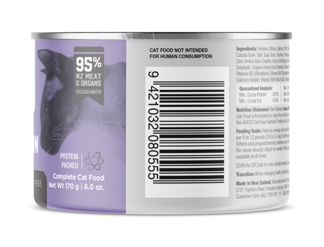 Kiwi Kitchens Venison Wet Cat Food - Product Image 20