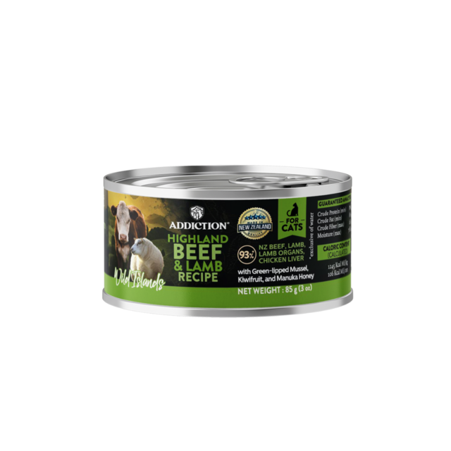 Addiction Wild Islands Highland Beef & Lamb Grain-Free Wet Cat Food - Product Image