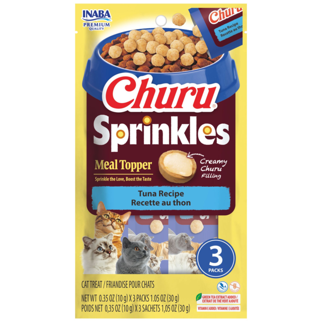 Inaba Churu Sprinkles Tuna Recipe Cat Treats - Product Image