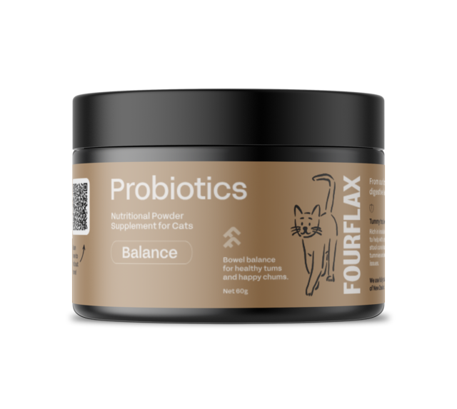 Fourflax Probiotics Cat Supplement Powder - Product Image