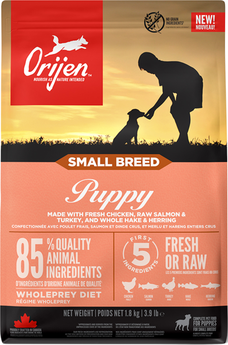 Orijen Small Breed Puppy Dry Dog Food - Petdirect
