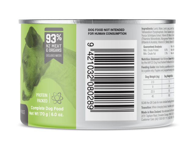 Kiwi Kitchens Lamb Wet Dog Food - Product Image 17