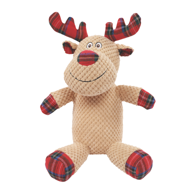 M-PETS Christmas Dasher the Reindeer Dog Plush Toy - Product Image 2