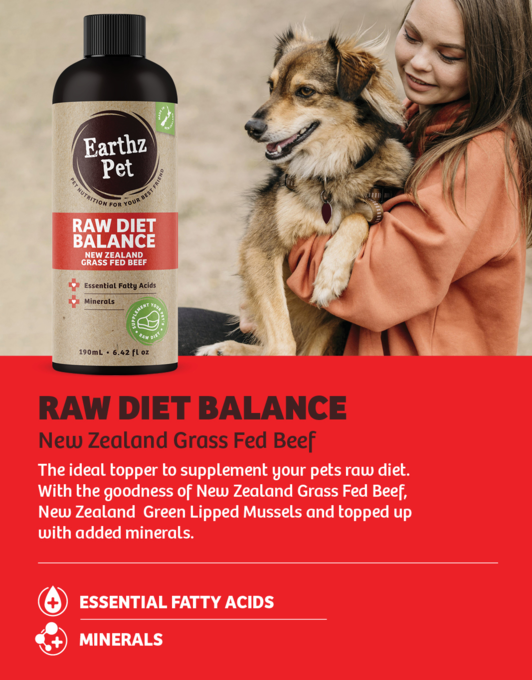 Earthz Pet Raw Diet Balance Beef Topper for Dogs - Product Image 1
