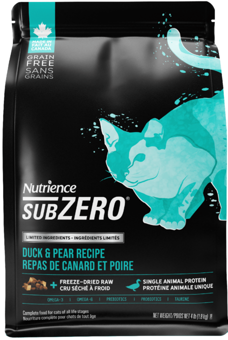 Nutrience SubZero Limited Ingredient Duck & Pear Dry Cat Food - Product Image