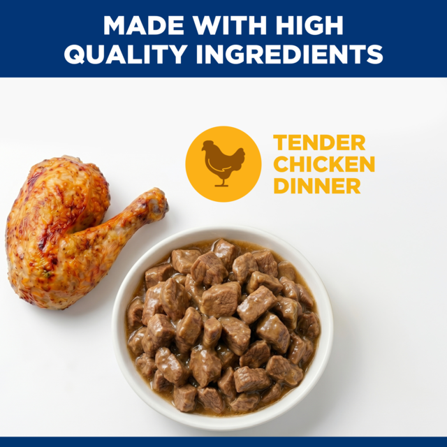 Hill's Science Diet Adult Urinary Hairball Control Chicken in Gravy Wet Cat Food - Product Image 4