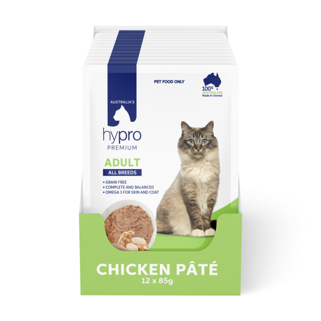 Hypro Premium Grain Free Adult Chicken Pate Wet Cat Food - Product Image 3