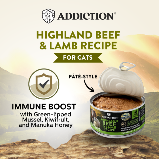 Addiction Wild Islands Highland Beef & Lamb Grain-Free Wet Cat Food - Product Image 3