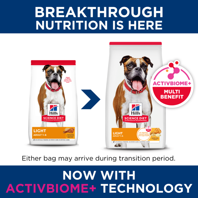 Hill's Science Diet Adult Light Dry Dog Food - Product Image 1