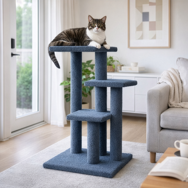 Tigga Napier Carpet Cat Scratch Tree  - Product Image