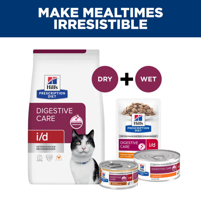 Hill's Prescription Diet i/d Digestive Care Dry Cat Food - Product Image 4
