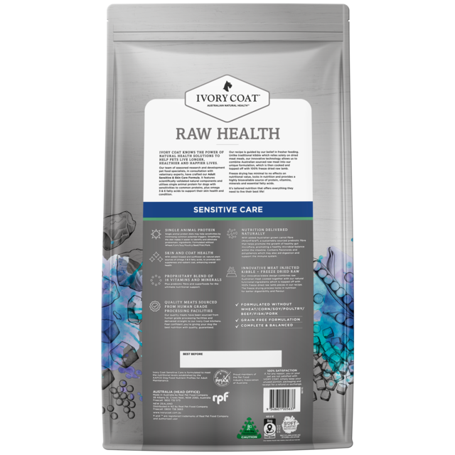 Ivory Coat Raw Health Sensitive Care Lamb Adult Dry Dog Food - Product Image 10