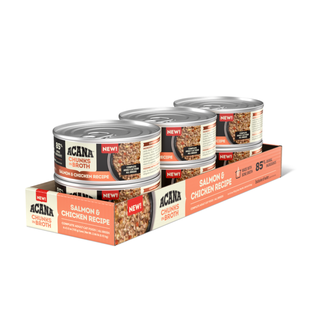 ACANA Salmon & Chicken Recipe Chunks in Broth Wet Cat Food - Product Image 8