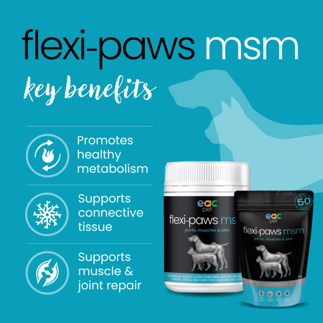 EAC Animal Care flexi-paws MSM Cat & Dog Joint Supplement - Product Image 1