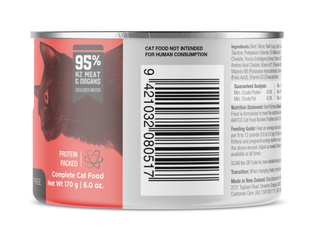 Kiwi Kitchens Beef Wet Cat Food - Product Image 20