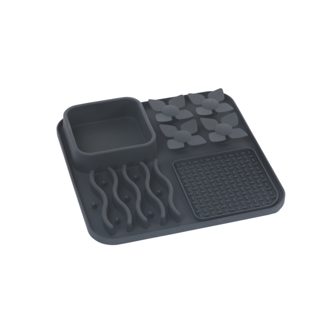 M-PETS Lecca PRO Non-Slip 4-in-1 Cat and Dog Slow Feeding Mat - Product Image 5