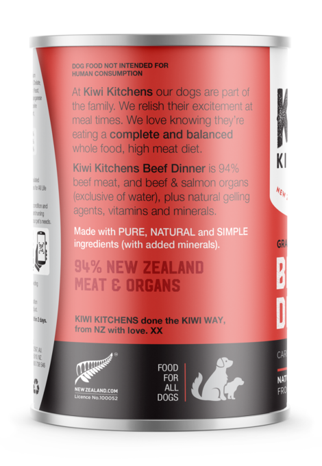 Kiwi Kitchens Beef Wet Dog Food - Product Image 19