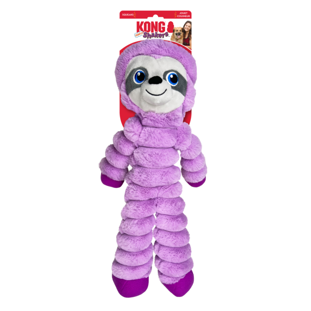 KONG Shakers Crumples Sloth Dog Toy - Product Image