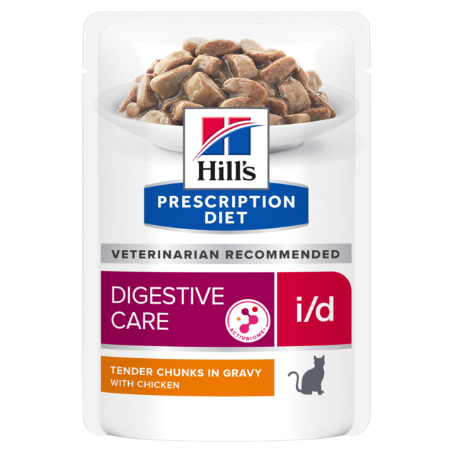 Hill's Prescription Diet i/d Digestive Care Pouch Wet Cat Food - Product Image
