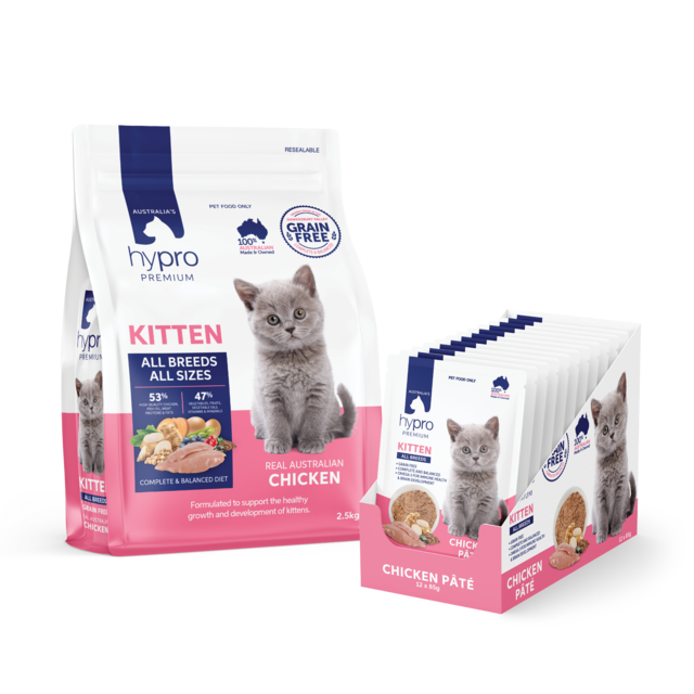 Hypro Premium Grain Free Kitten Chicken Pate Wet Cat Food - Product Image 5