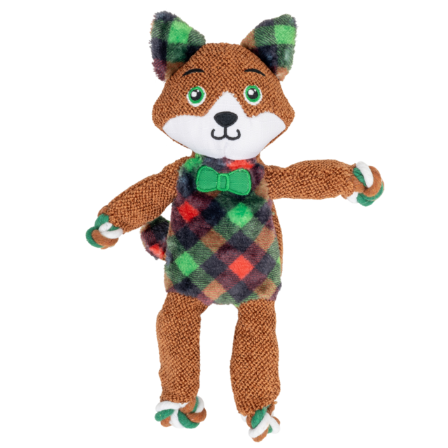 KONG Holiday Floppy Knots Dapper Dog Toy - Product Image 0