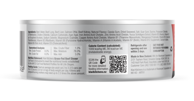 Kiwi Kitchens Beef Wet Cat Food - Product Image 15