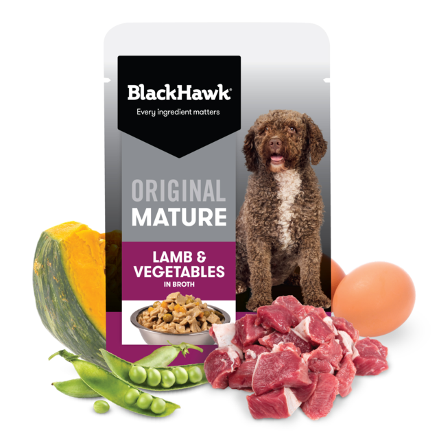 Black Hawk Original Mature Lamb & Vegetables Wet Dog Food - Product Image