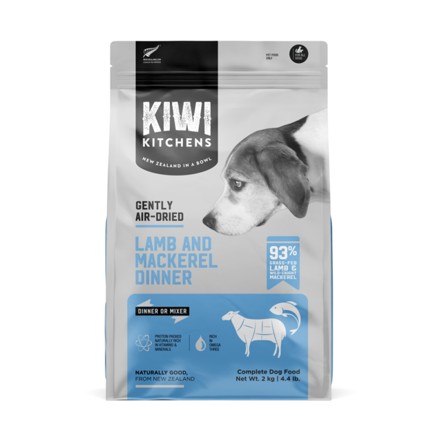 Kiwi Kitchens Lamb & Mackerel Air Dried Dog Food - Product Image