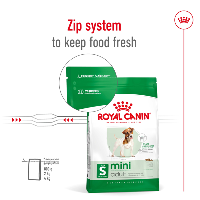 Royal Canin Mini Adult Dry Dog Food Trial Bag - Product Image 8