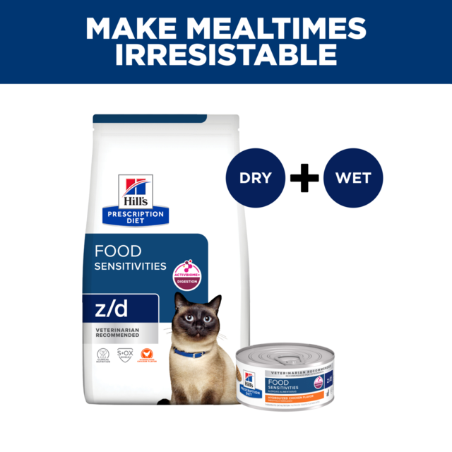 Hill's Prescription Diet z/d Food Sensitivities Dry Cat Food - Product Image 3