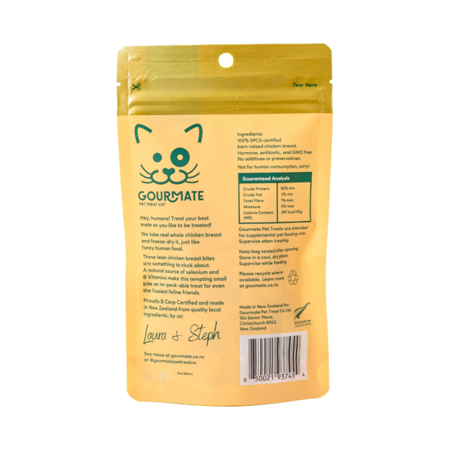 Gourmate Pet Treat Co. Honest Waikato Chicken Cat Treats - Product Image 1