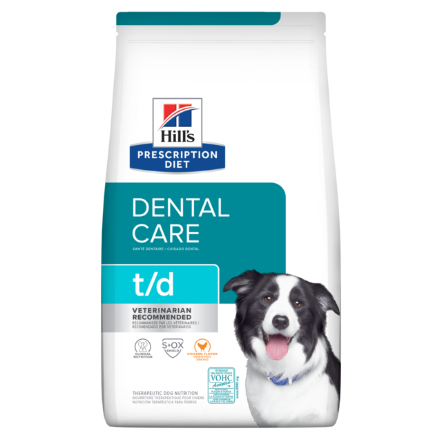Hill's Prescription Diet t/d Dental Care Dry Dog Food - Product Image