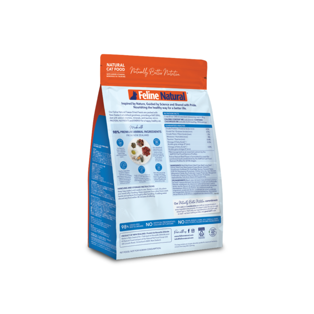 Feline Natural Beef Feast Freeze Dried Cat Food - Product Image 5