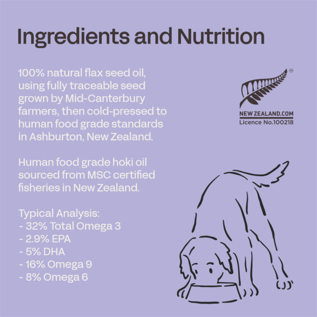 Fourflax Fish & Flax Oil Supplement for Dogs - Product Image 2