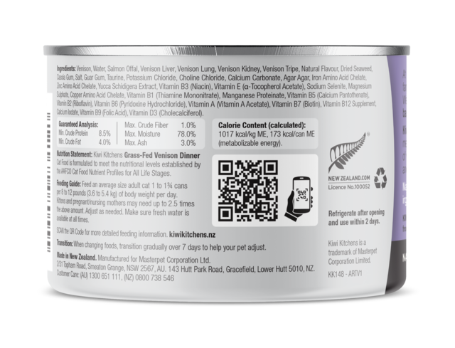 Kiwi Kitchens Venison Wet Cat Food - Product Image 19