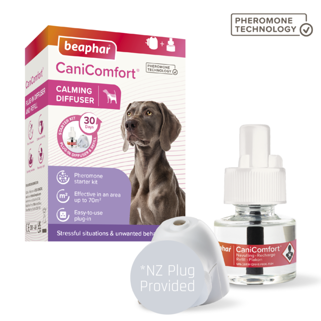Beaphar CaniComfort Dog Calming Pheromone Diffuser Starter Kit - Product Image 1