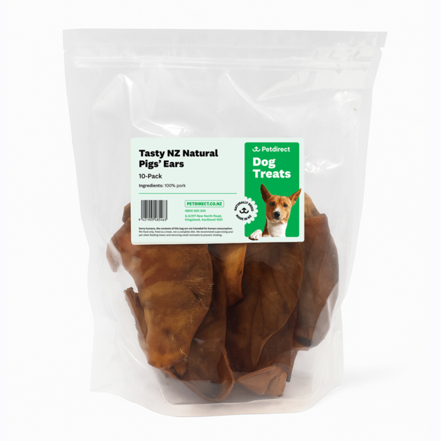 Petdirect Tasty Natural Pigs' Ears - Product Image