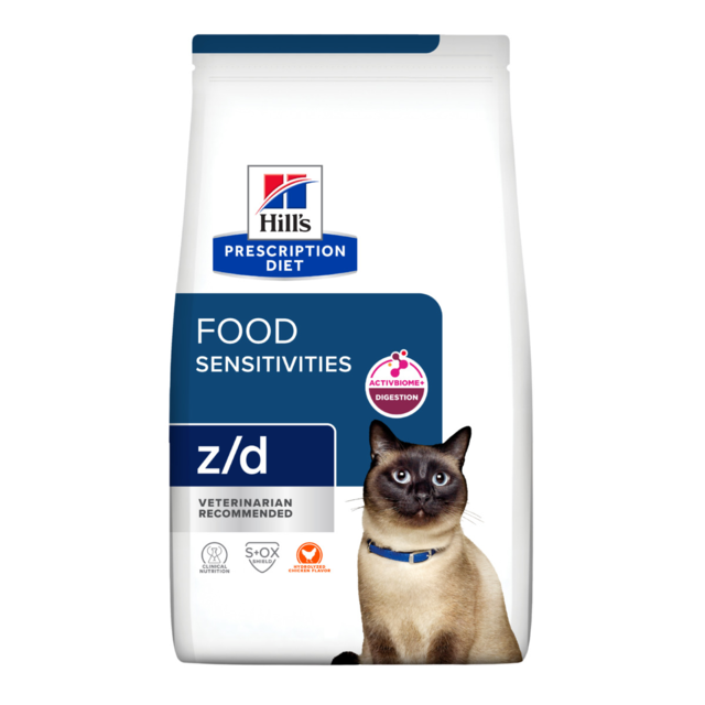 Hill's Prescription Diet z/d Food Sensitivities Dry Cat Food - Product Image 1