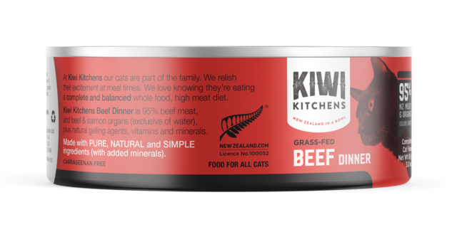 Kiwi Kitchens Beef Wet Cat Food - Product Image 14