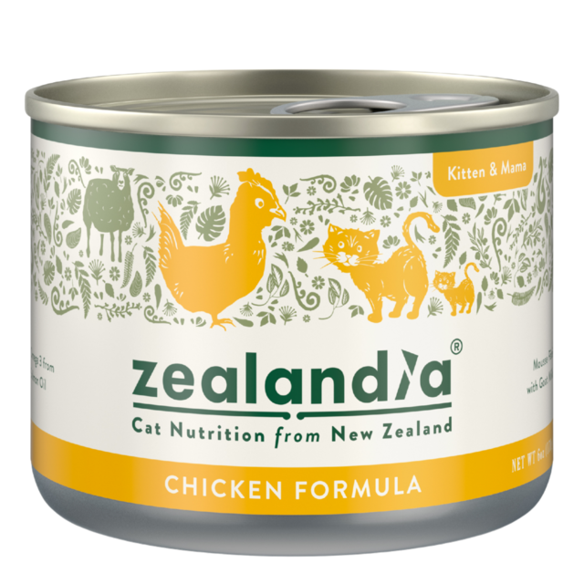 Zealandia Kitten & Mama Chicken Mousse Pate Wet Cat Food - Product Image