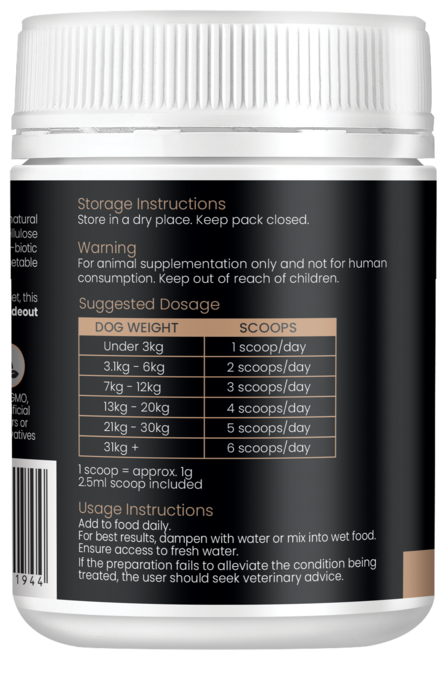 EAC Animal Care Gut & Gland Anal Gland Expression Support for Dogs - Product Image 1